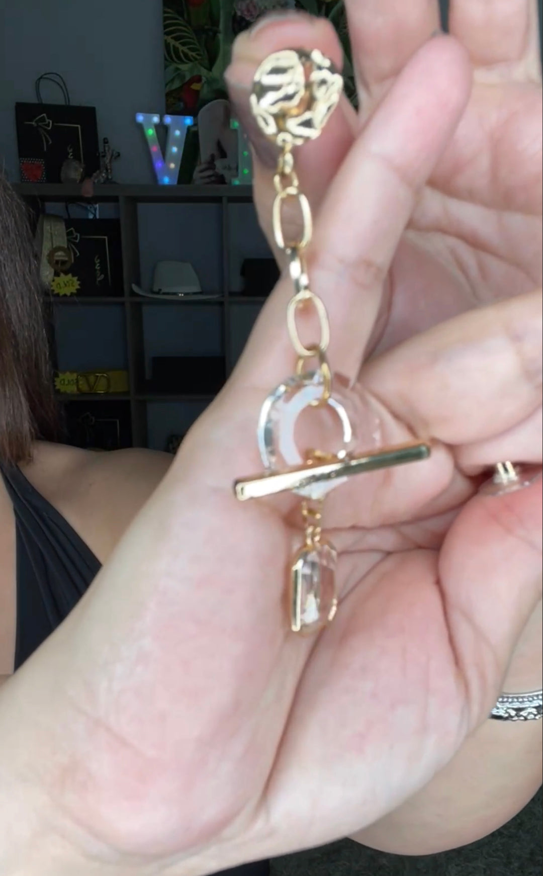 Lock and Key Chain Necklace