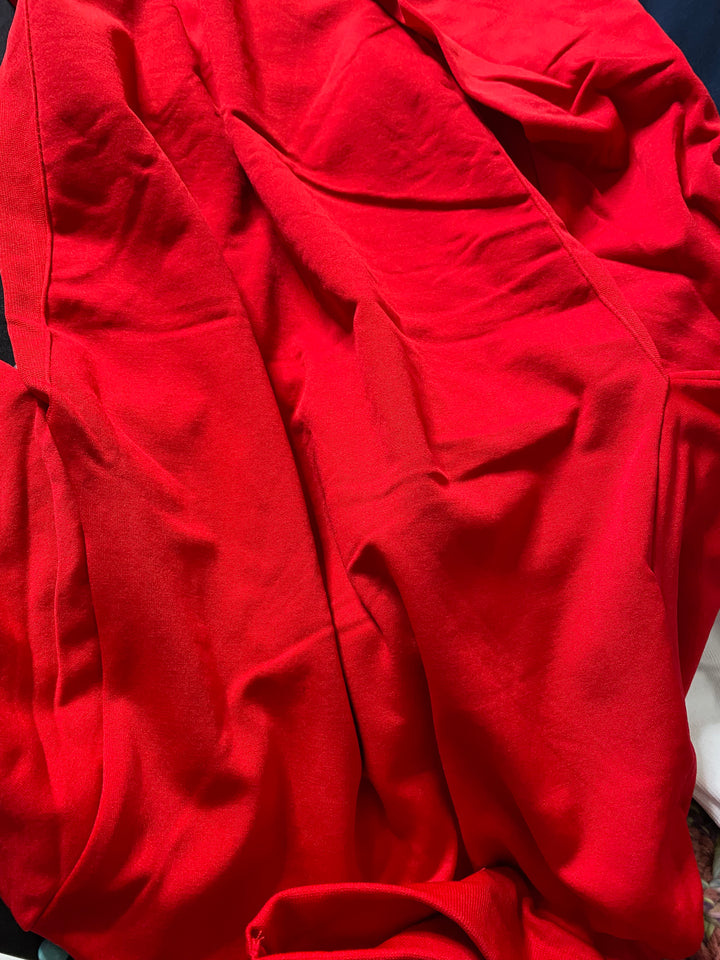 Blusa Roja Basica Afelpada (#141)